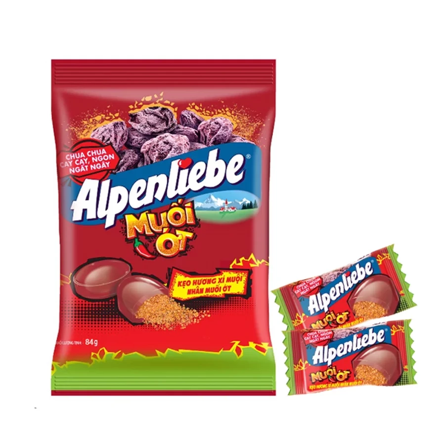 Kẹo Alpenliebe hương xí muội nhân muối ớt 84,1g
