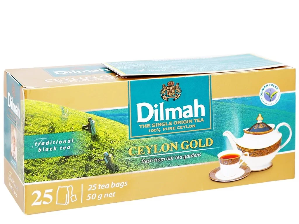 Trà Dilmah Ceylon Gold – hộp 50g/ 25 túi lọc