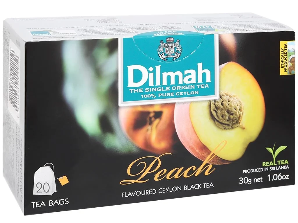 Trà hương đào Dilmah hộp 30g